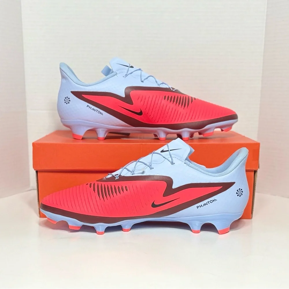 Size 13 Nike Phantom 6 Low Academy EasyOn MG Men’s Soccer Cleats HQ2321 400 NEW